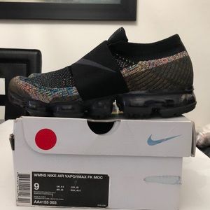 NIKE AIR VAPORMAX FLYNIT MOC RUNNING SNEAKERS WOMENS SIZE 9